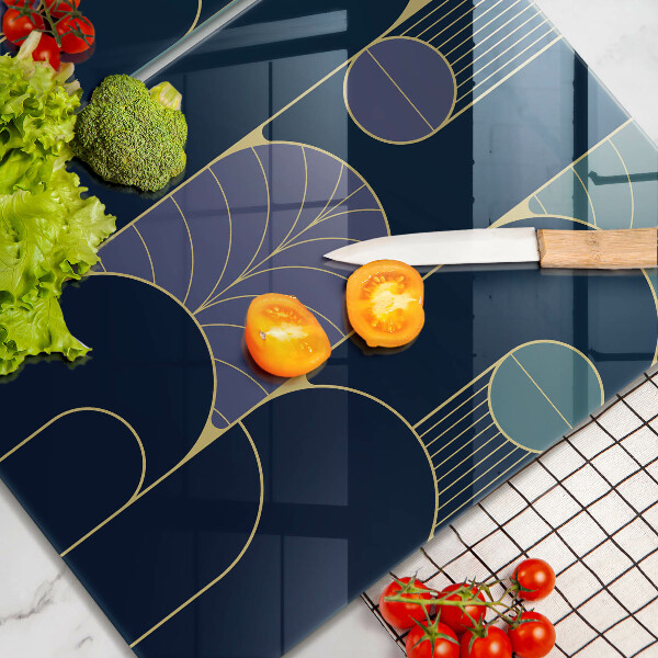 Cache plaque de cuisson Thème abstrait