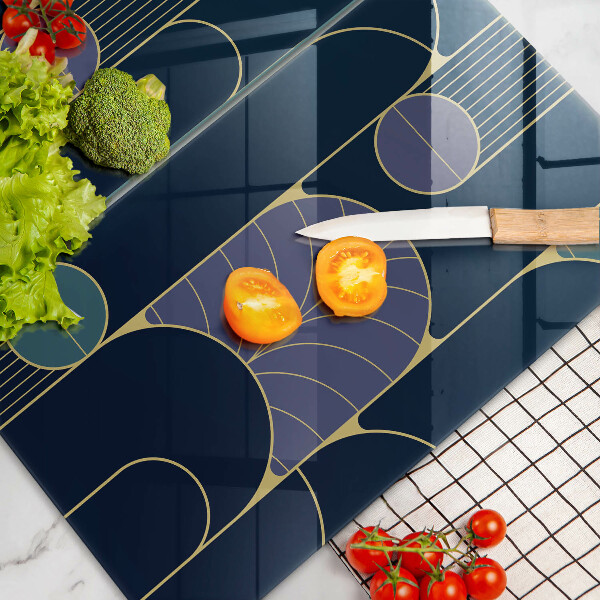 Cache plaque de cuisson Thème abstrait