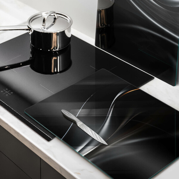 Cache plaque de cuisson Conception 3D abstraite