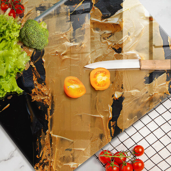 Protection plaque induction Texture de peinture élégante