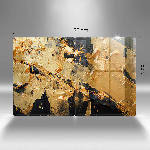 Protection plaque induction Texture de peinture élégante