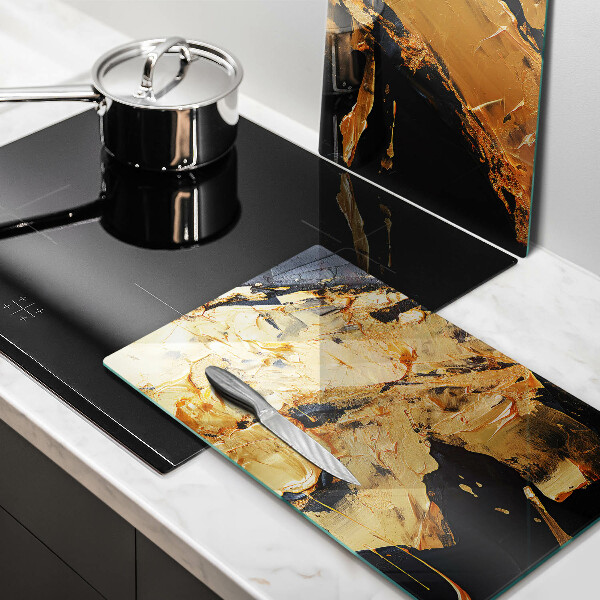 Protection plaque induction Texture de peinture élégante