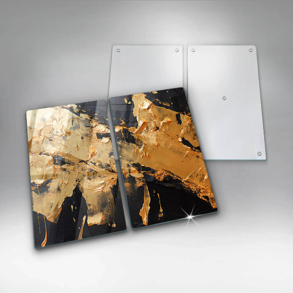 Protection plaque induction Texture de peinture élégante