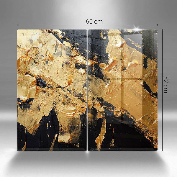 Protection plaque induction Texture de peinture élégante