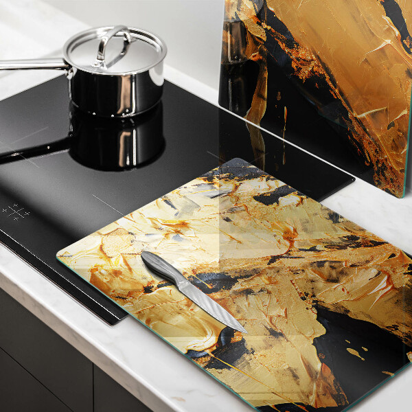 Protection plaque induction Texture de peinture élégante