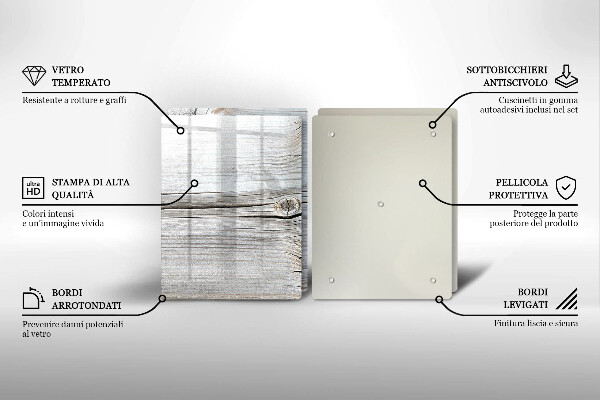 Protection plaque induction Structure en bois clair