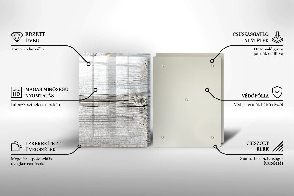 Protection plaque induction Structure en bois clair
