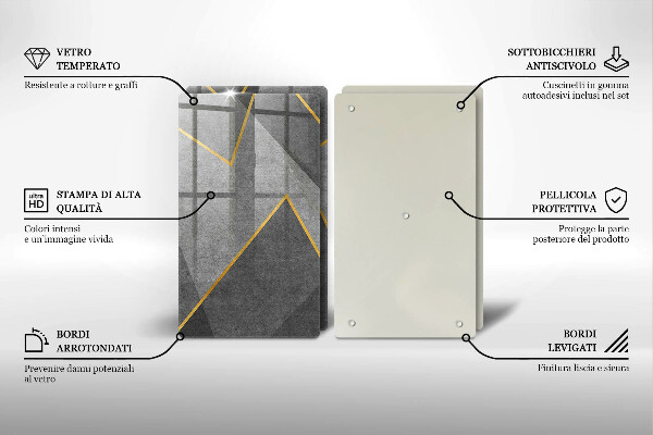 Protection plaque induction Formes pointues