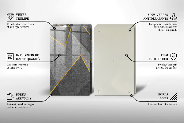 Protection plaque induction Formes pointues