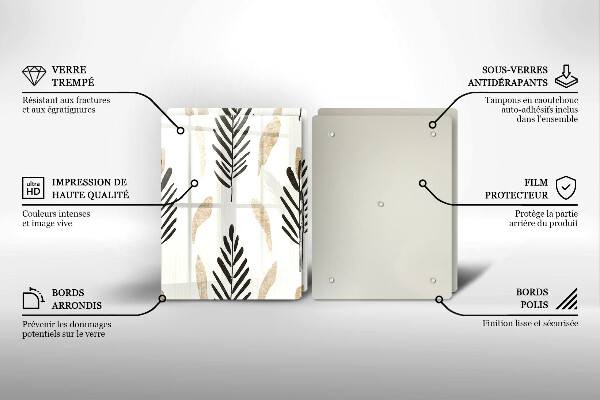 Protection plaque induction Plantes bohèmes