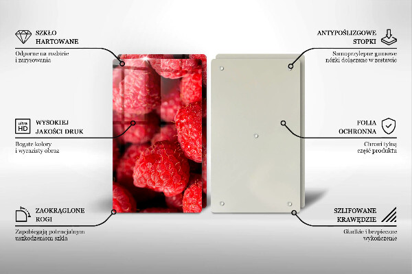 Protection plaque induction Framboise