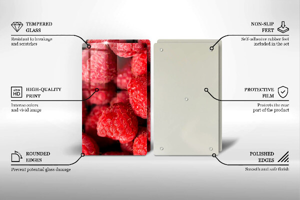 Protection plaque induction Framboise