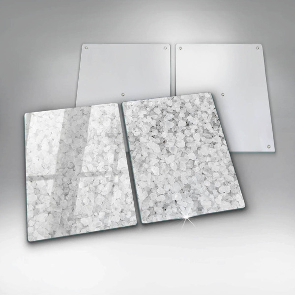 Protection plaque induction Cristaux de sel