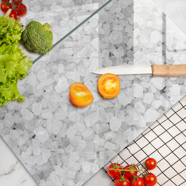 Protection plaque induction Cristaux de sel