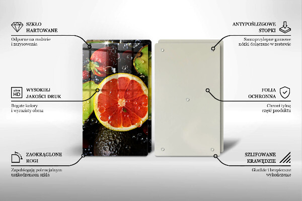 Protection plaque induction Fruits et légumes