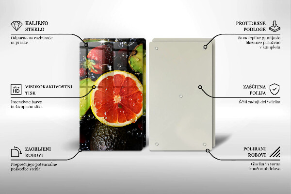 Protection plaque induction Fruits et légumes