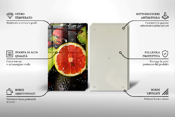 Protection plaque induction Fruits et légumes