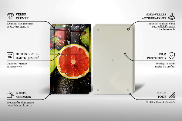 Protection plaque induction Fruits et légumes