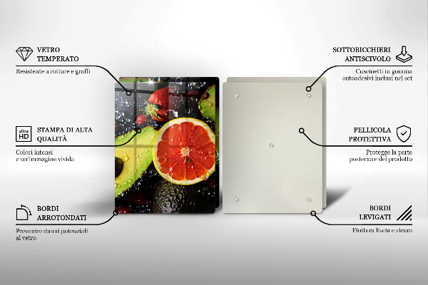 Protection plaque induction Fruits et légumes