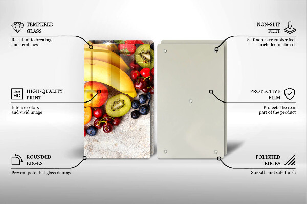 Protection plaque induction Fruits des Fêtes