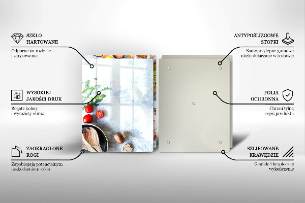 Protection plaque induction Ingrédients en cuisine