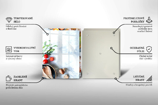 Protection plaque induction Ingrédients en cuisine