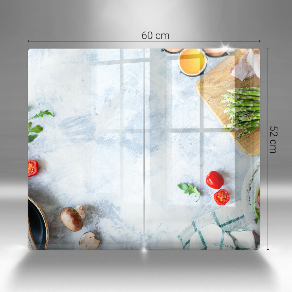 Protection plaque induction Ingrédients en cuisine