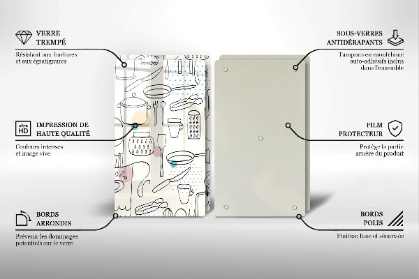 Protection plaque induction Accessoires de cuisine