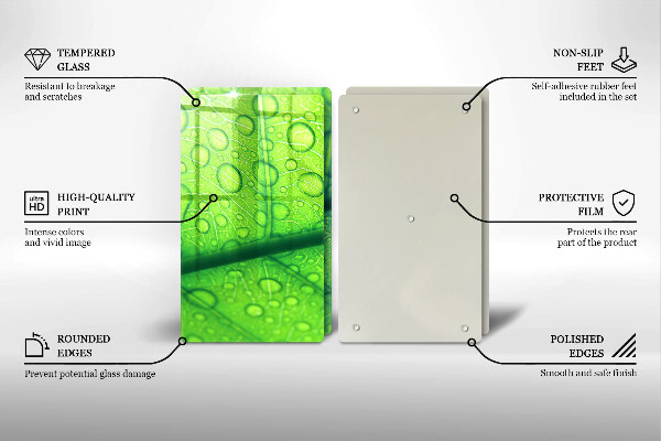 Protection plaque induction Gros plan d'une feuille