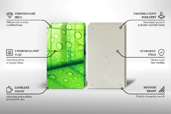 Protection plaque induction Gros plan d'une feuille