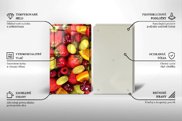 Protection plaque induction Fruits d'été