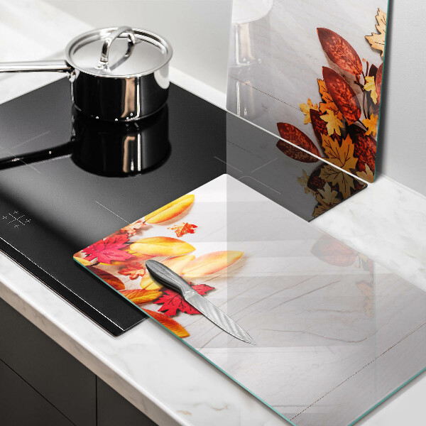 Protection plaque induction Feuilles d'automne