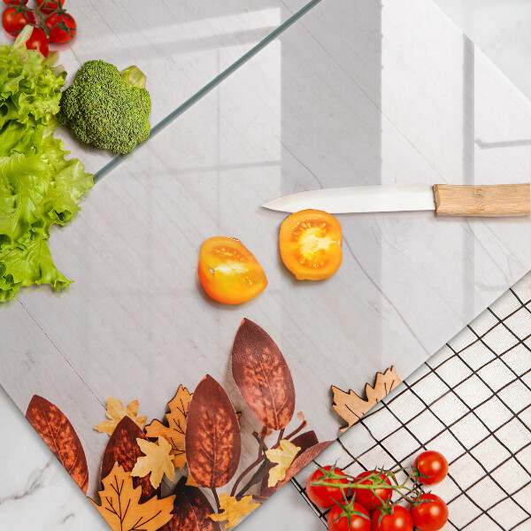 Protection plaque induction Feuilles d'automne