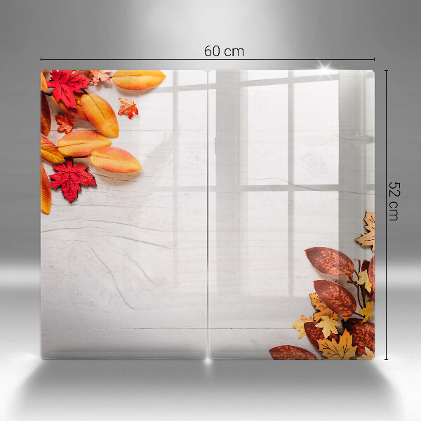 Protection plaque induction Feuilles d'automne