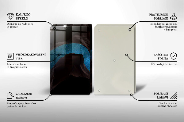 Protection plaque induction Ciel étoilé