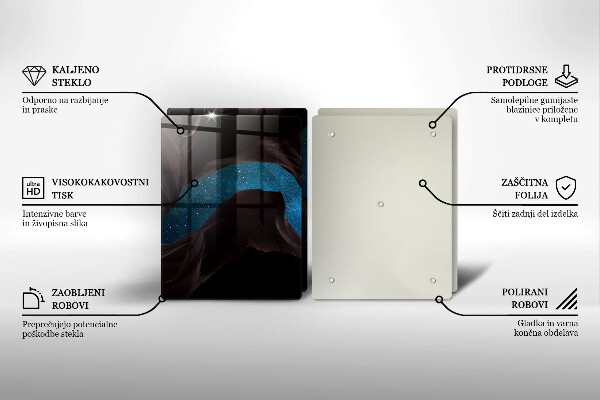 Protection plaque induction Ciel étoilé