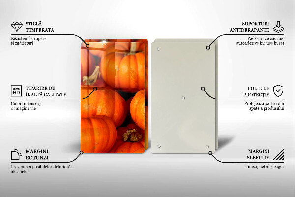 Protection plaque induction Citrouilles