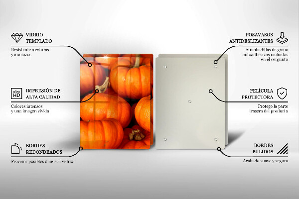 Protection plaque induction Citrouilles