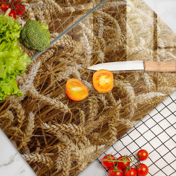 Protection plaque induction Champ de céréales