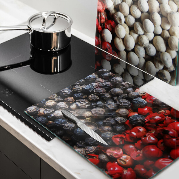 Protection plaque induction Poivre noir