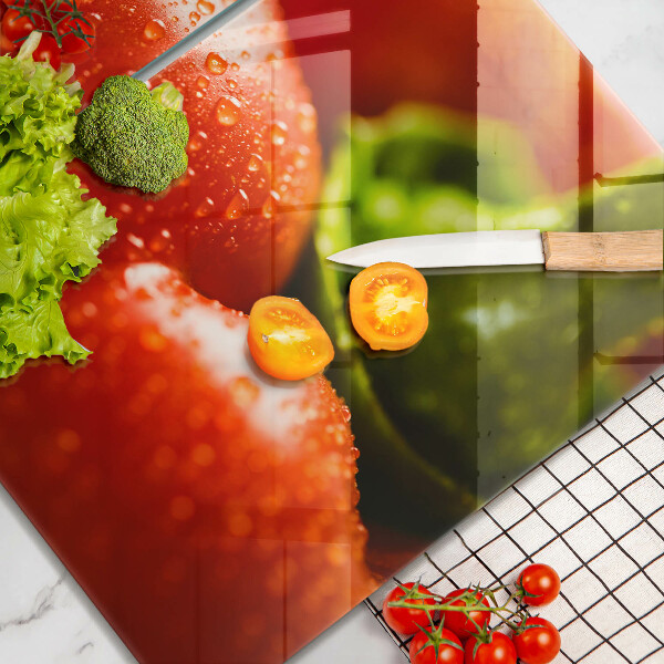 Protection plaque induction Poivron rouge