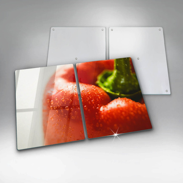 Protection plaque induction Poivron rouge