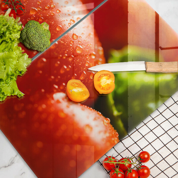 Protection plaque induction Poivron rouge