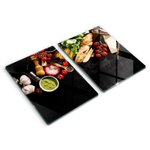 Protection plaque induction Ingrédients et épices italiens