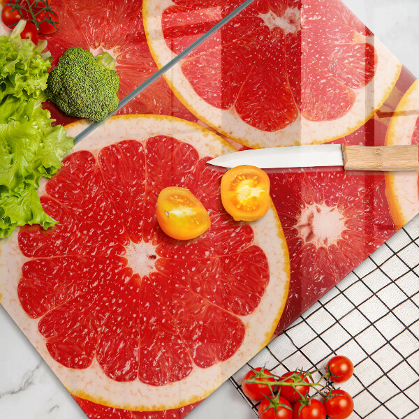 Protection plaque induction Tranches de pamplemousse