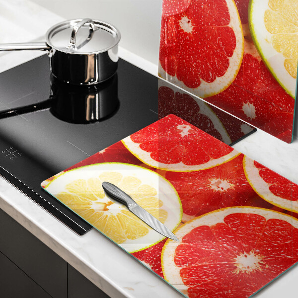 Protection plaque induction Tranches de pamplemousse