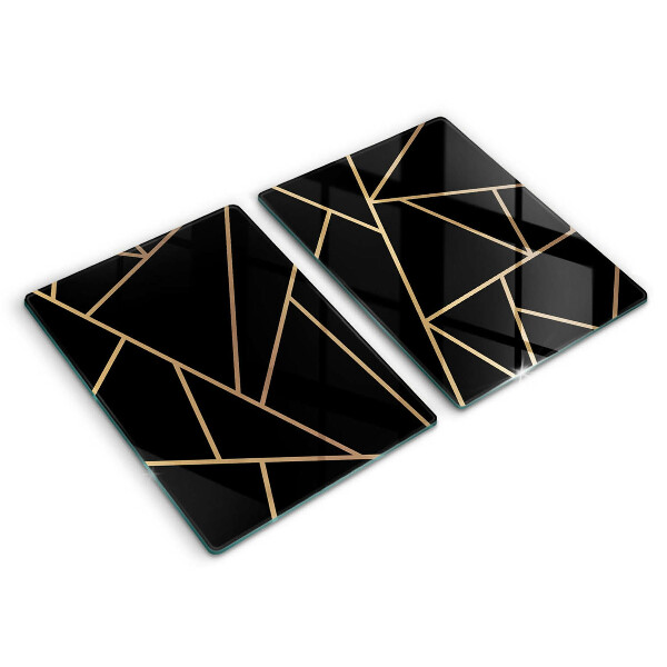 Protection plaque induction Abstraction noire
