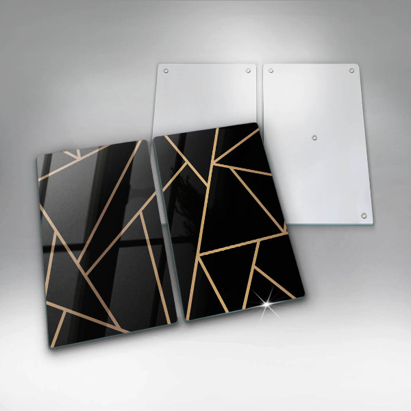 Protection plaque induction Abstraction noire