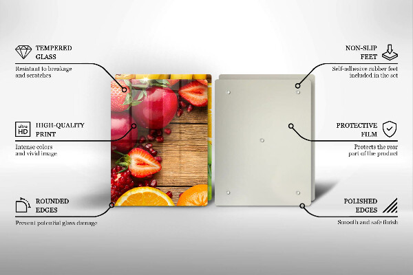 Protection plaque induction Fruit frais
