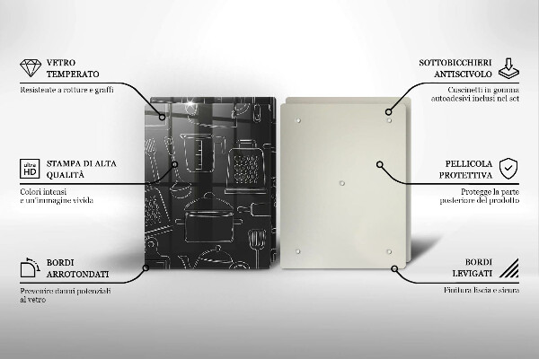 Protection plaque induction Accessoires de cuisine de dessin animé